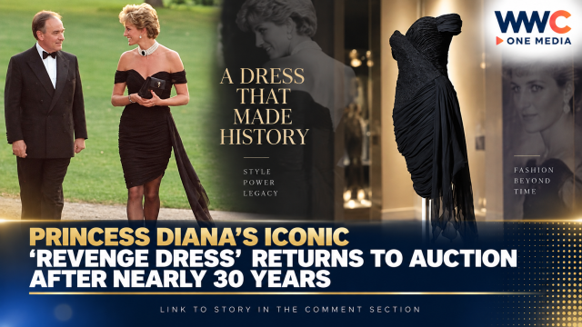 Princess Diana’s Iconic ‘Revenge Dress’ Returns to Auction After Nearly 30 Years