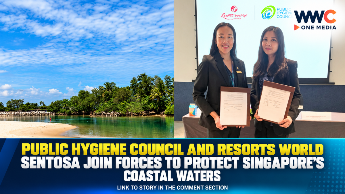 Public Hygiene Council and Resorts World Sentosa Join Forces to Protect Singapore’s Coastal Waters