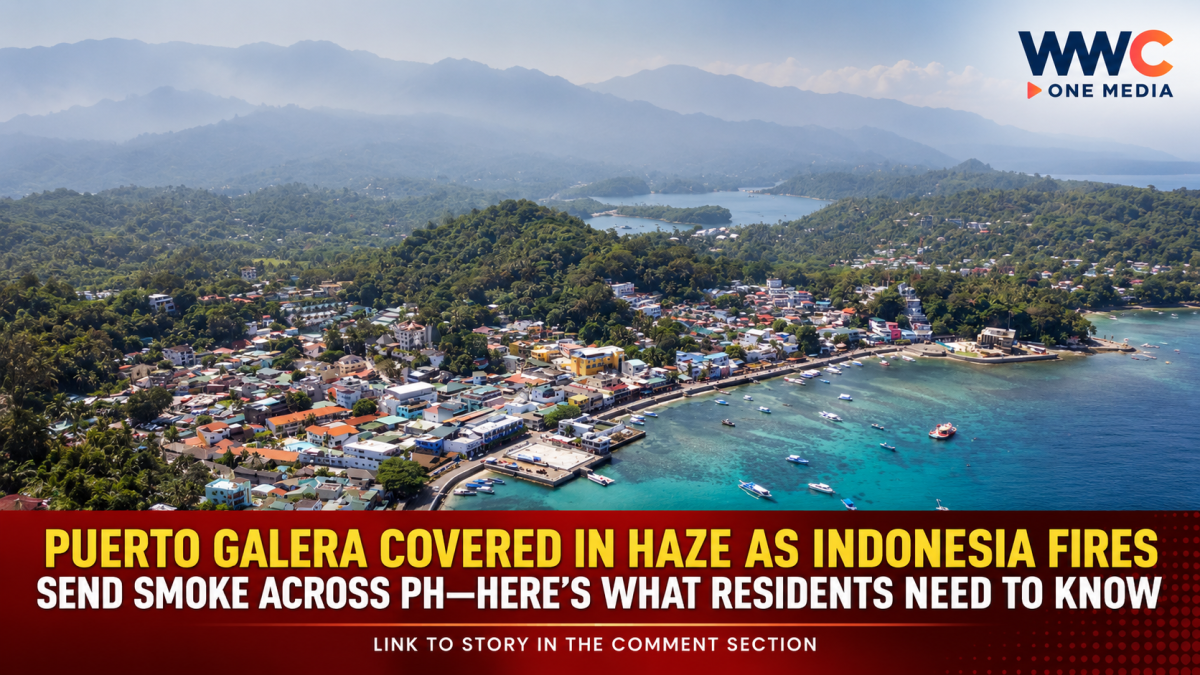 Puerto Galera Covered in Haze as Indonesia Fires Send Smoke Across PH—Here’s What Residents Need to Know