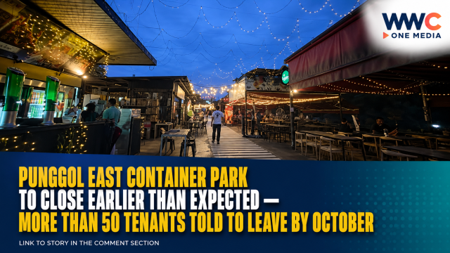 Punggol East Container Park to Close Earlier Than Expected — More Than 50 Tenants Told to Leave by October