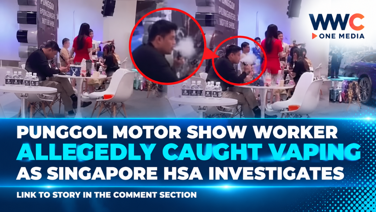 Punggol Motor Show Worker Allegedly Caught Vaping as Singapore HSA Investigates