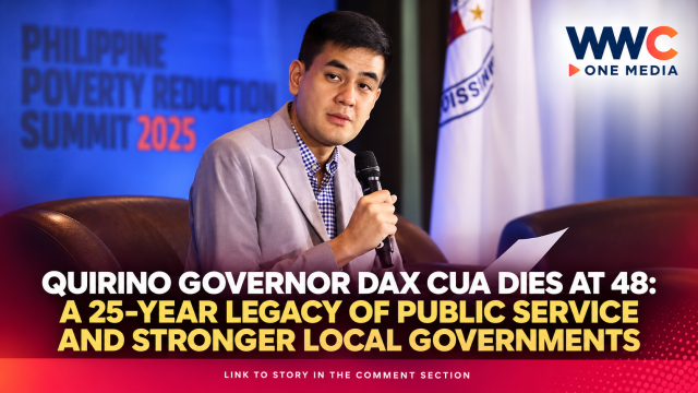 Quirino Governor Dax Cua Dies at 48: A 25-Year Legacy of Public Service and Stronger Local Governments