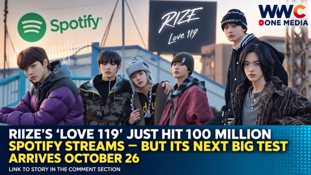 RIIZE’s ‘Love 119’ Just Hit 100 Million Spotify Streams — But Its Next Big Test Arrives October 26
