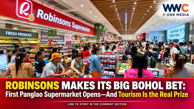 ROBINSONS MAKES ITS BIG BOHOL BET: First Panglao Supermarket Opens—And Tourism Is the Real Prize