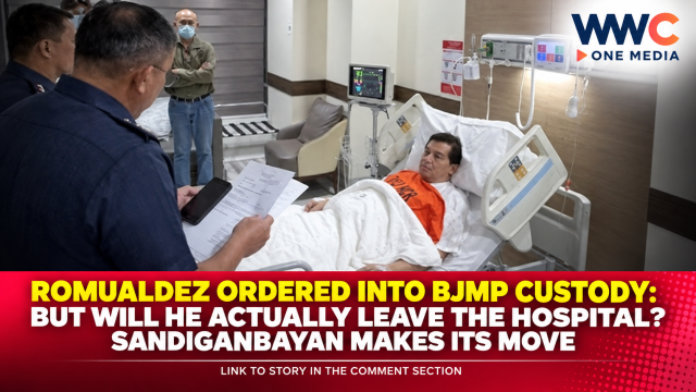 ROMUALDEZ ORDERED INTO BJMP CUSTODY: But Will He Actually Leave the Hospital? Sandiganbayan Makes Its Move