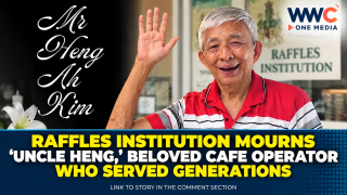 Raffles Institution Mourns ‘Uncle Heng,’ Beloved Cafe Operator Who Served Generations