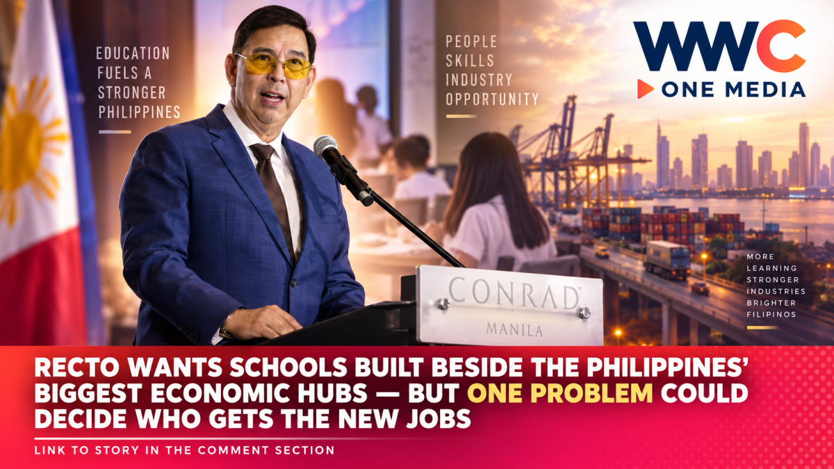 Recto Wants Schools Built Beside the Philippines’ Biggest Economic Hubs — But One Problem Could Decide Who Gets the New Jobs