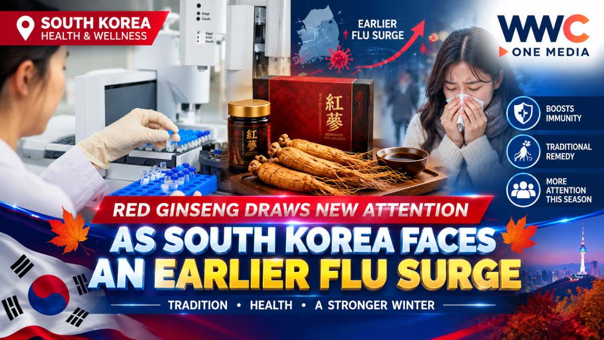 Red Ginseng Draws New Attention as South Korea Faces an Earlier Flu Surge
