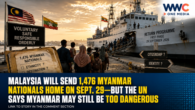 Malaysia Will Send 1,476 Myanmar Nationals Home on Sept. 29—But the UN Says Myanmar May Still Be Too Dangerous