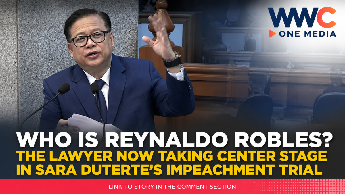 Who Is Reynaldo Robles? The Lawyer Now Taking Center Stage in Sara Duterte’s Impeachment Trial