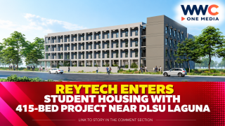 Reytech Enters Student Housing With 415-Bed Project Near DLSU Laguna