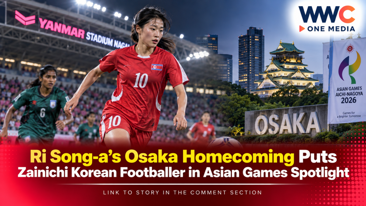 Ri Song-a’s Osaka Homecoming Puts Zainichi Korean Footballer in Asian Games Spotlight