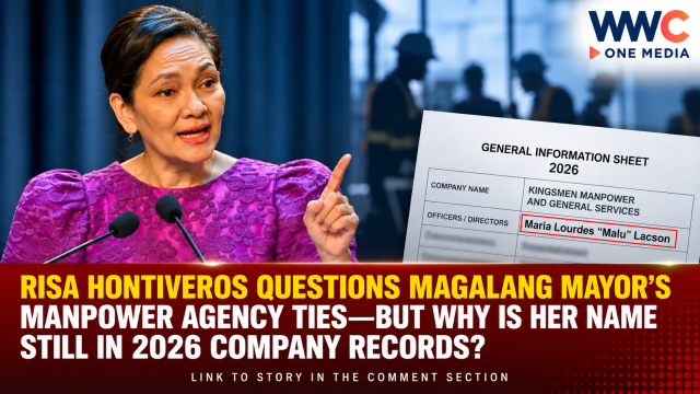Risa Hontiveros Questions Magalang Mayor’s Manpower Agency Ties—But Why Is Her Name Still in 2026 Company Records?