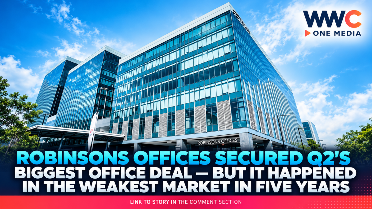 Robinsons Offices Secured Q2’s Biggest Office Deal — But It Happened in the Weakest Market in Five Years