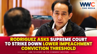 Rodriguez Asks Supreme Court to Strike Down Lower Impeachment Conviction Threshold