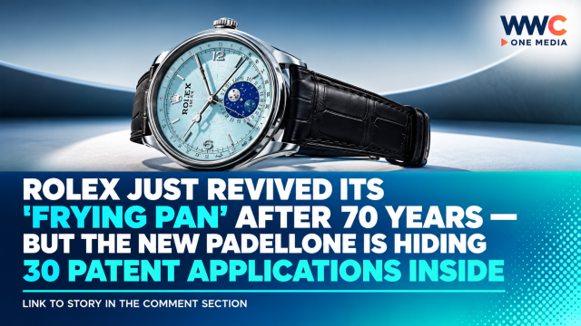 Rolex Just Revived Its ‘Frying Pan’ After 70 Years — But the New Padellone Is Hiding 30 Patent Applications Inside