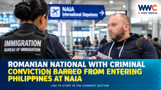 Romanian National With Criminal Conviction Barred From Entering Philippines at NAIA