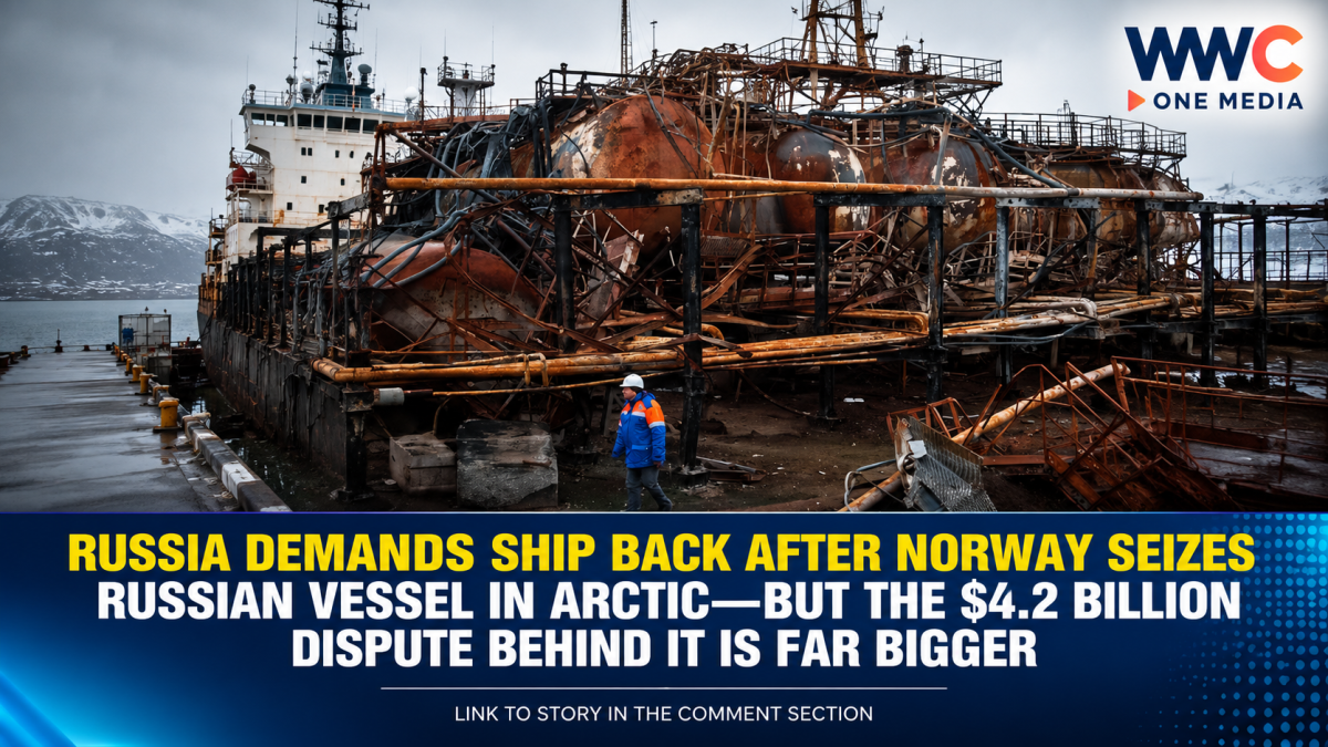 Russia Demands Ship Back After Norway Seizes Russian Vessel in Arctic—But the $4.2 Billion Dispute Behind It Is Far Bigger