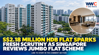 S$2.18 Million HDB Flat Sparks Fresh Scrutiny as Singapore Reviews Jumbo Flat Scheme