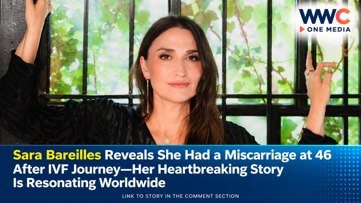 Sara Bareilles Reveals She Had a Miscarriage at 46 After IVF Journey—Her Heartbreaking Story Is Resonating Worldwide