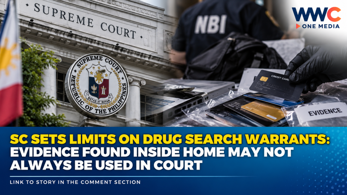 SC Sets Limits on Drug Search Warrants: Evidence Found Inside Home May Not Always Be Used in Court