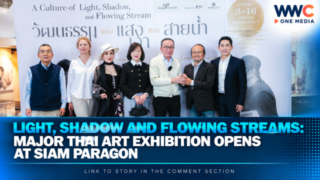 Light, Shadow and Flowing Streams: Major Thai Art Exhibition Opens at Siam Paragon