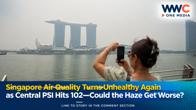 Singapore Air Quality Turns Unhealthy Again as Central PSI Hits 102—Could the Haze Get Worse?