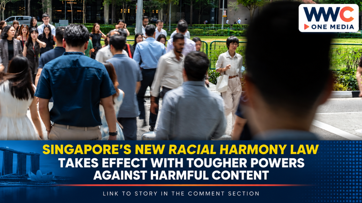 Singapore’s New Racial Harmony Law Takes Effect With Tougher Powers Against Harmful Content