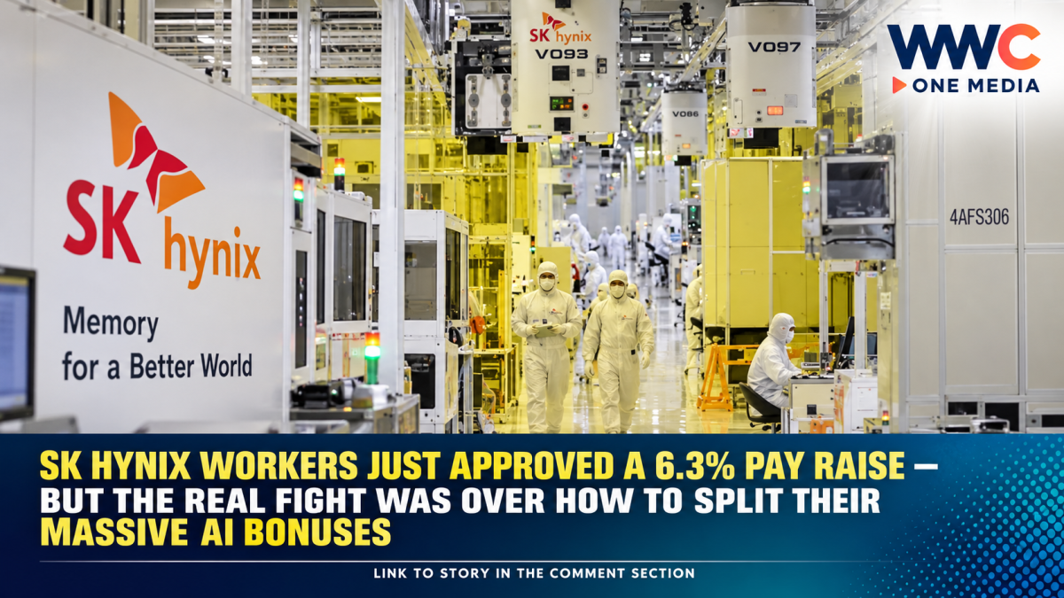 SK hynix Workers Just Approved a 6.3% Pay Raise — But the Real Fight Was Over How to Split Their Massive AI Bonuses