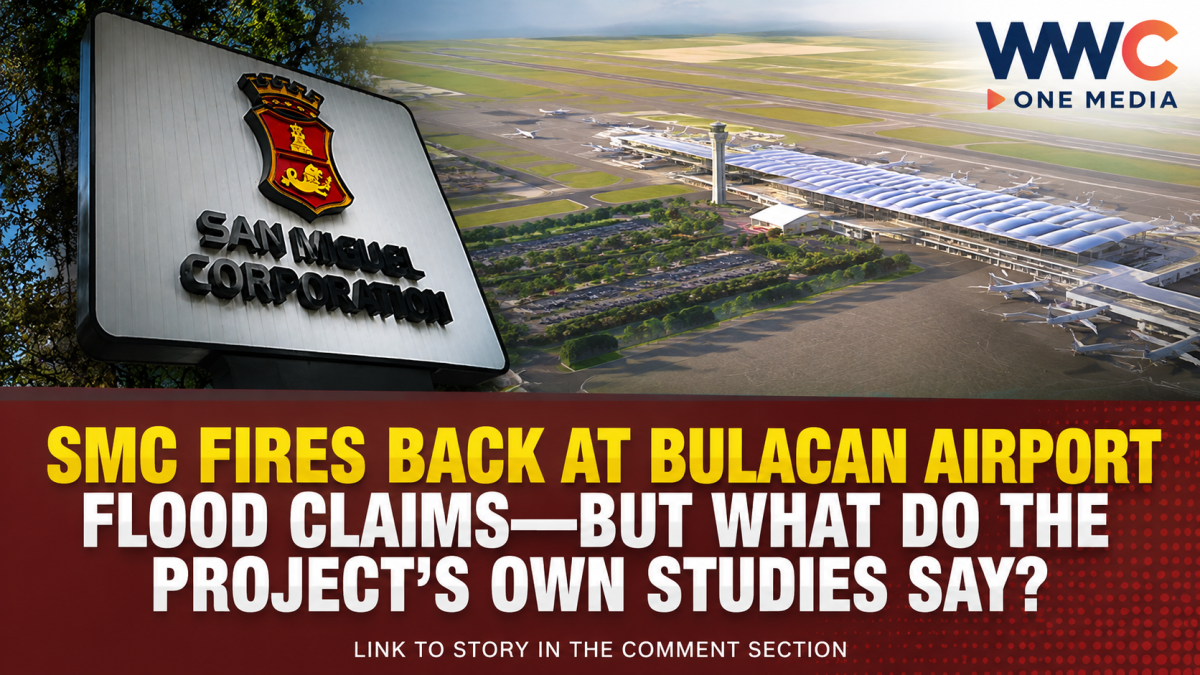 SMC Fires Back at Bulacan Airport Flood Claims—But What Do the Project’s Own Studies Say?