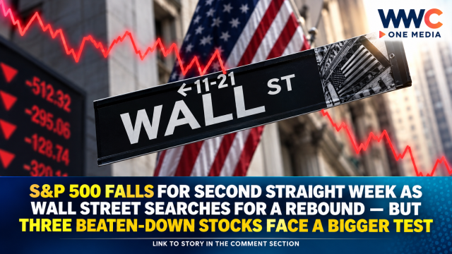 S&P 500 Falls for Second Straight Week as Wall Street Searches for a Rebound — But Three Beaten-Down Stocks Face a Bigger Test
