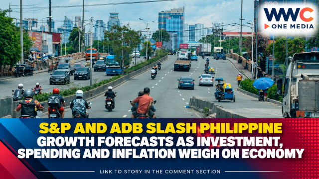 S&P and ADB Slash Philippine Growth Forecasts as Investment, Spending and Inflation Weigh on Economy
