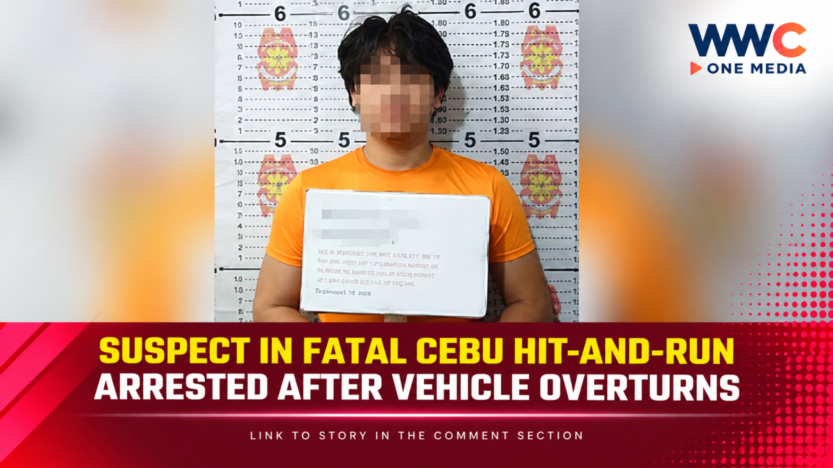 Suspect in Fatal Cebu Hit-and-Run Arrested After Vehicle Overturns