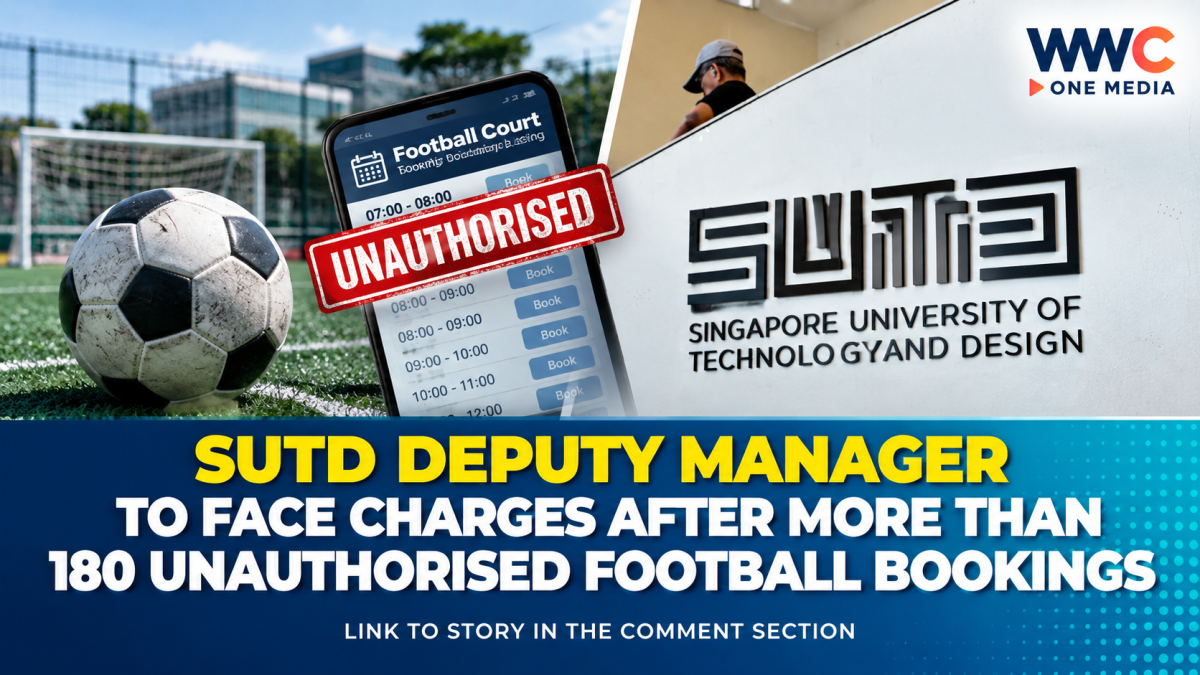 SUTD Deputy Manager to Face Charges After More Than 180 Unauthorised Football Bookings