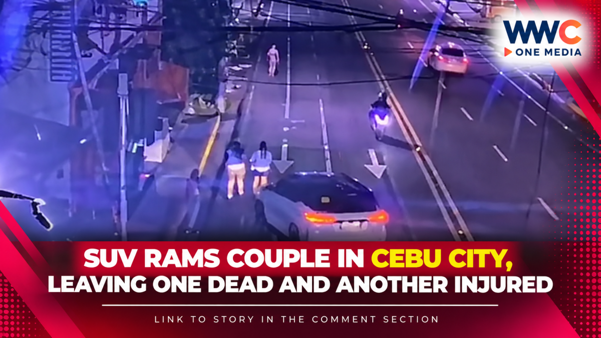SUV Rams Couple in Cebu City, Leaving One Dead and Another Injured