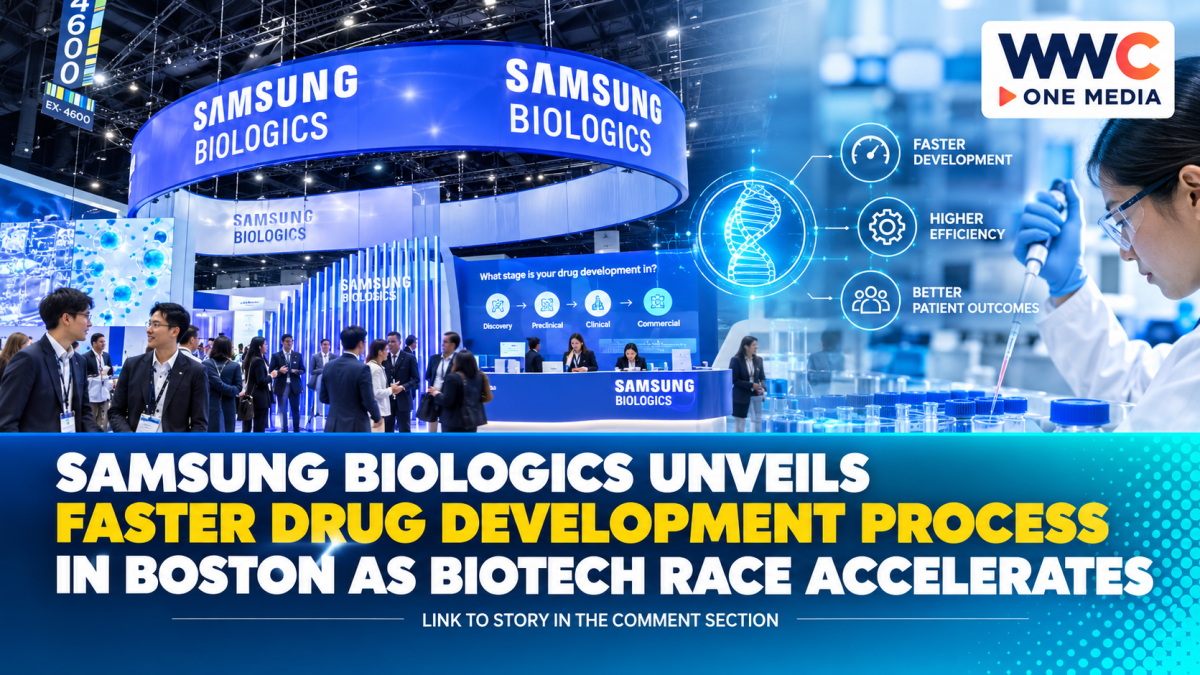 Samsung Biologics Unveils Faster Drug Development Process in Boston as Biotech Race Accelerates