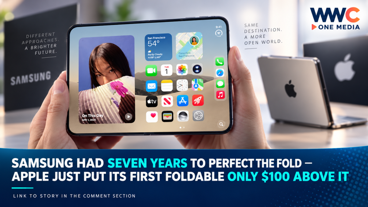 Samsung Had Seven Years to Perfect the Fold — Apple Just Put Its First Foldable Only $100 Above It