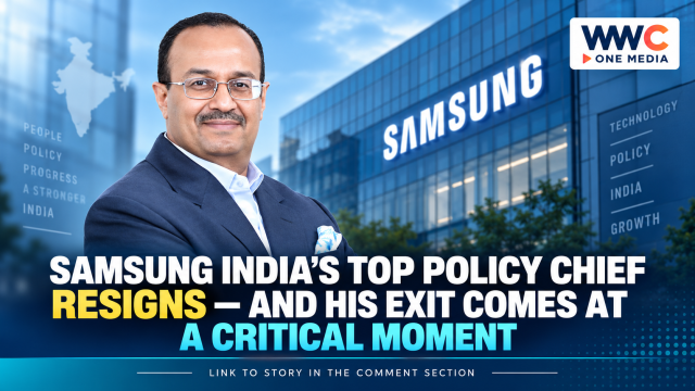 Samsung India’s Top Policy Chief Resigns — And His Exit Comes at a Critical Moment
