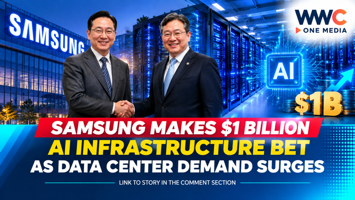 Samsung Makes $1 Billion AI Infrastructure Bet as Data Center Demand Surges