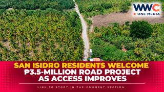 San Isidro Residents Welcome ₱3.5-Million Road Project as Access Improves