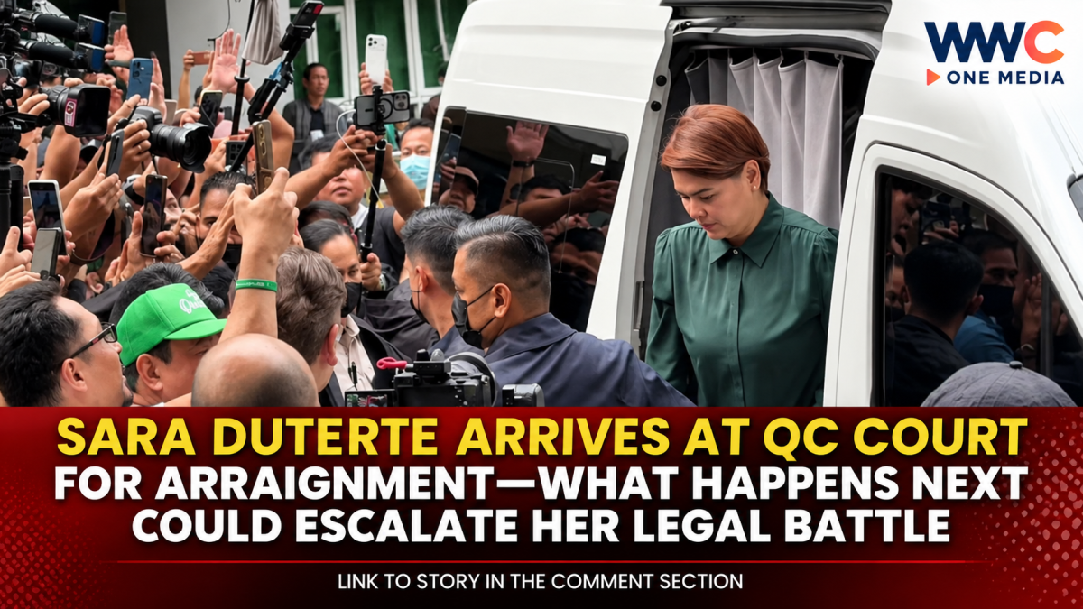 Sara Duterte Arrives at QC Court for Arraignment—What Happens Next Could Escalate Her Legal Battle