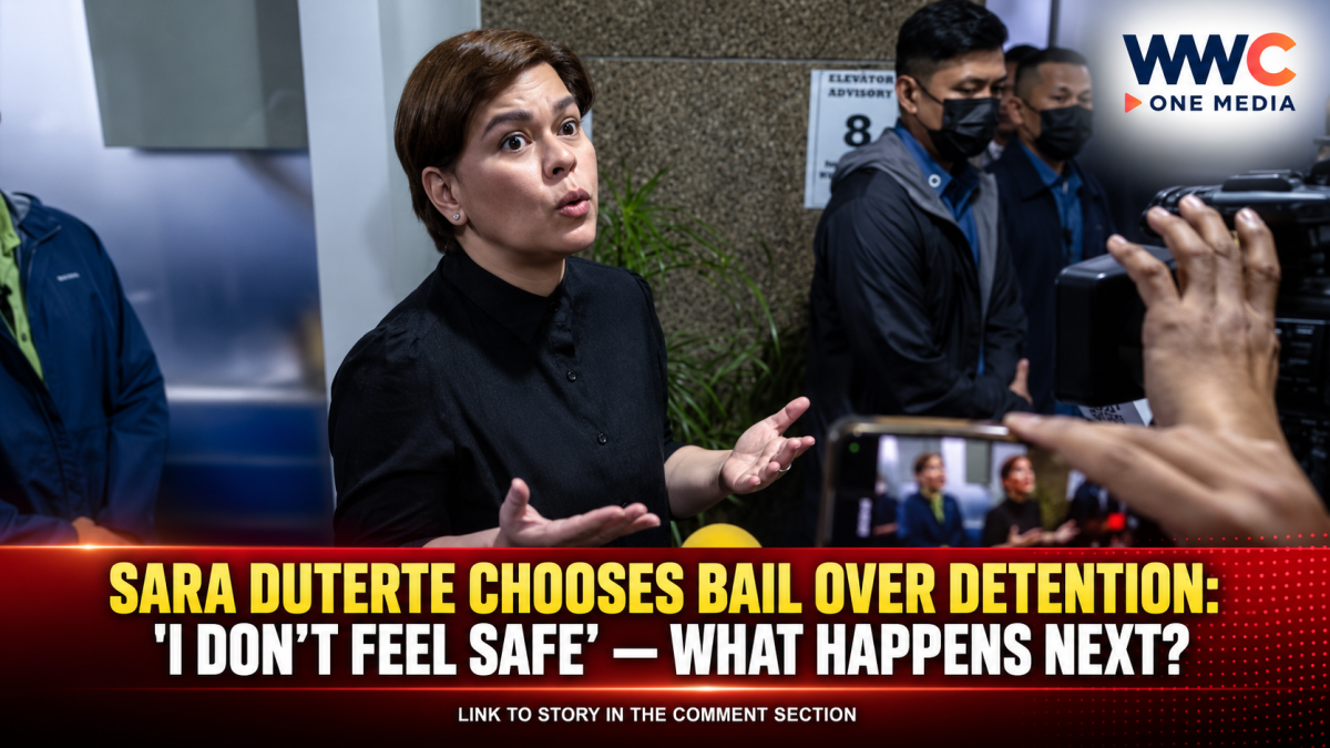 Sara Duterte Chooses Bail Over Detention: ‘I Don’t Feel Safe’ — What Happens Next?