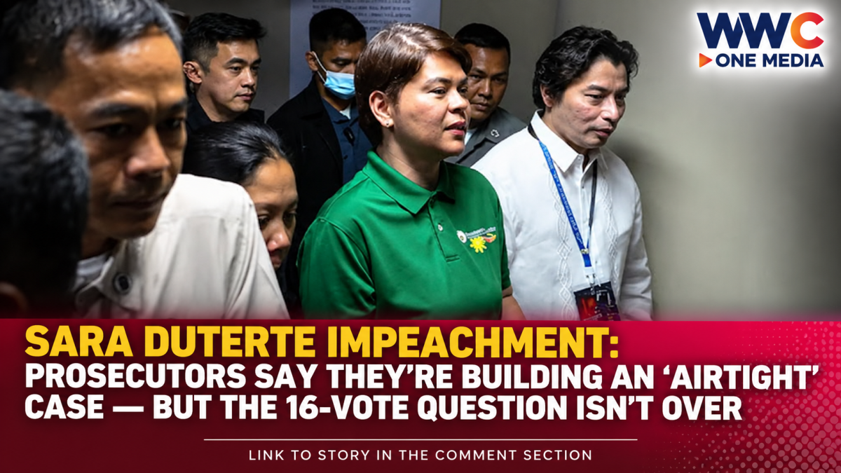 Sara Duterte Impeachment: Prosecutors Say They’re Building an ‘Airtight’ Case — But the 16-Vote Question Isn’t Over