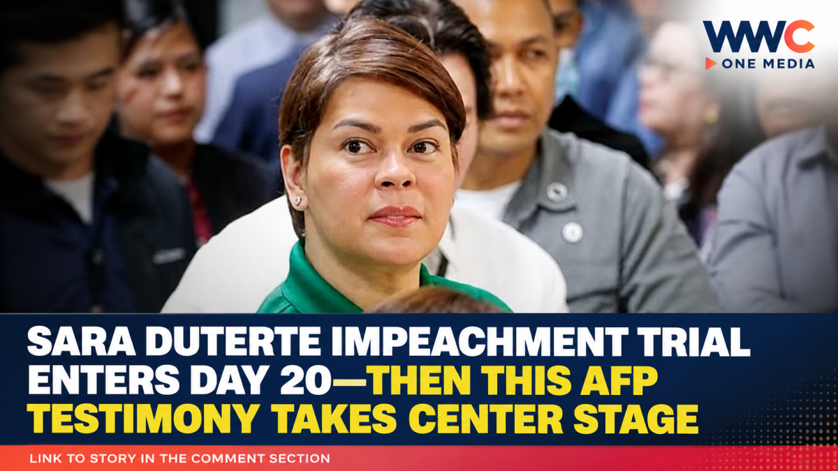 Sara Duterte Impeachment Trial Enters Day 20—Then This AFP Testimony Takes Center Stage