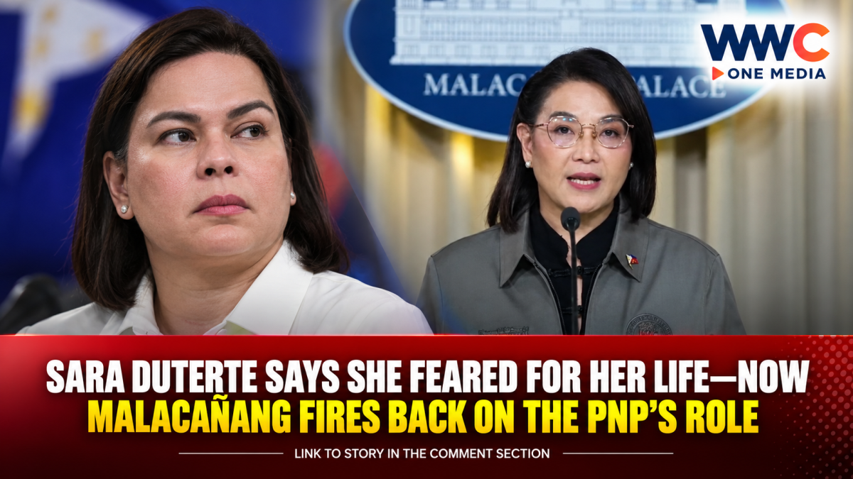 Sara Duterte Says She Feared for Her Life—Now Malacañang Fires Back on the PNP’s Role