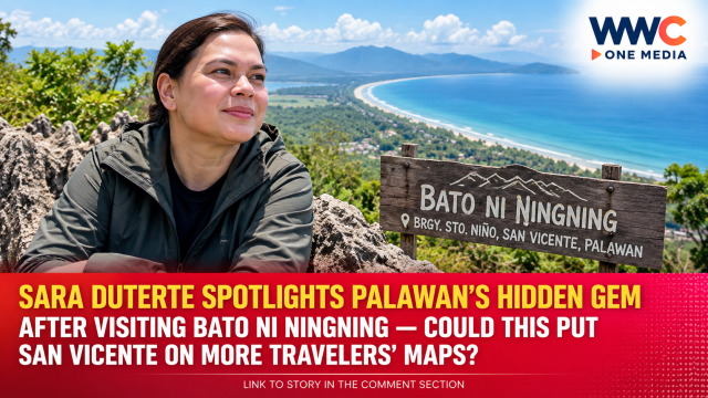 Sara Duterte Spotlights Palawan’s Hidden Gem After Visiting Bato ni Ningning — Could This Put San Vicente on More Travelers’ Maps?