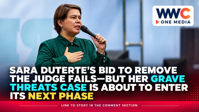 Sara Duterte’s Bid to Remove the Judge FAILS—But Her Grave Threats Case Is About to Enter Its Next Phase