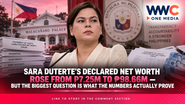 Sara Duterte’s Declared Net Worth Rose From ₱7.25M to ₱98.66M — But the Biggest Question Is What the Numbers Actually Prove