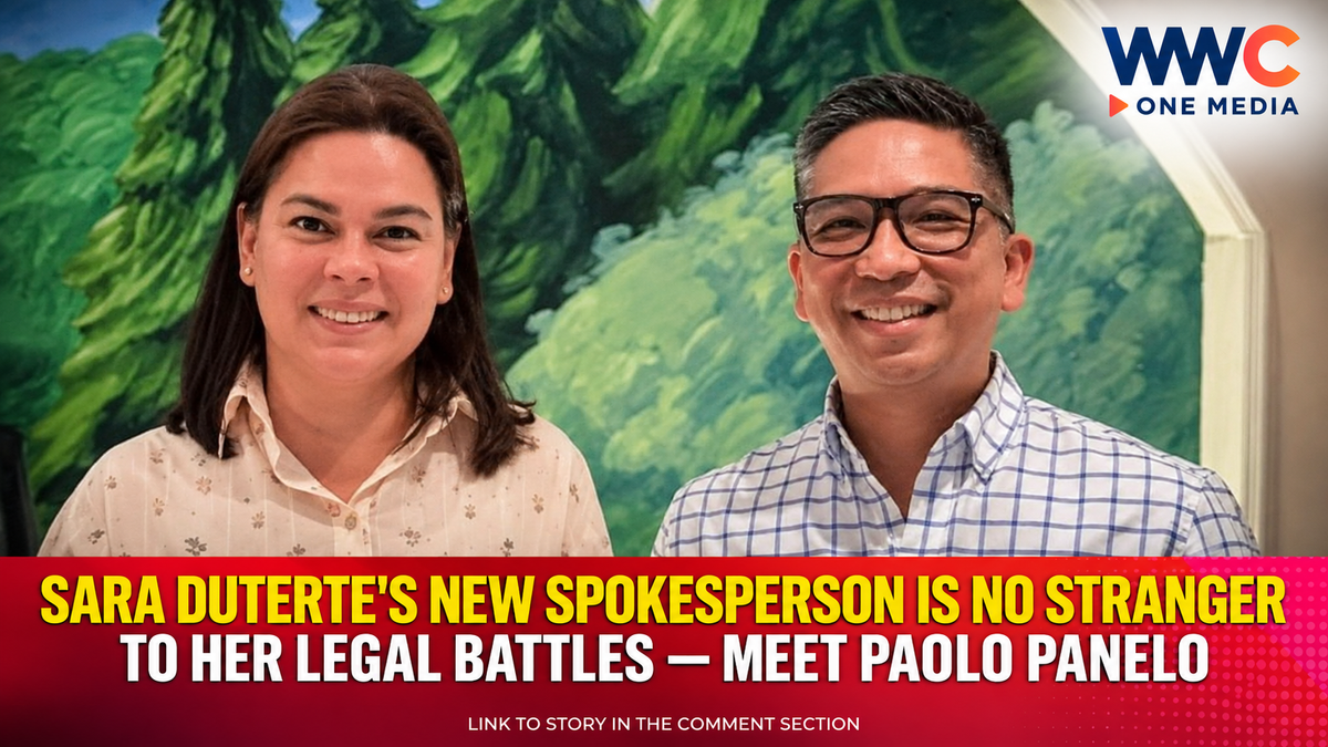 Sara Duterte’s New Spokesperson Is No Stranger to Her Legal Battles — Meet Paolo Panelo