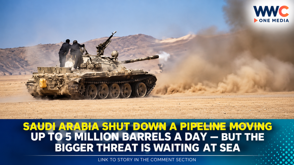 Saudi Arabia Shut Down a Pipeline Moving Up to 5 Million Barrels a Day — But the Bigger Threat Is Waiting at Sea